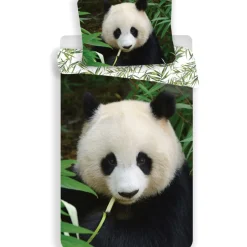 Animal Pictures Panda - Dekbedovertrek - Eenpersoons - 140 x 200 cm - Multi Hot