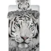 Animal Pictures Tijger - Dekbedovertrek - Eenpersoons - 140 x 200 cm - Multi Sale