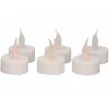 Anna's Collection LED theelichtjes - 6x stuks - wit