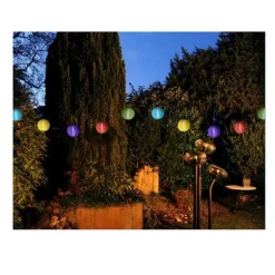 Anna's Collection Lichtsnoer - tuinverlichting - solar - 250 cm Clearance