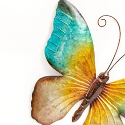 Anna's Collection Tuindecoratie vlinder - blauw - 44 x 32 cm Hot