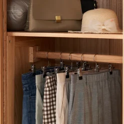 ACAZA Antislip Broekhangers met Knijpers - 30 stuks Kleding Hangers met Klemmen- 31cm Sale