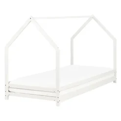 Beliani APPY - Kinderbed - Wit - 90 x 200 cm - Dennenhout Hot