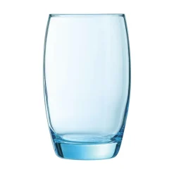 Arcoroc Drinkglazen - 6x stuks - transparant blauw - 350 ml New