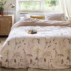 Ariadne at Home Wind Dekbedovertrek - Zacht Roze-2-persoons (200 x... Clearance