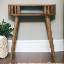 Artisan Furniture Ariella sidetable, 1 open plank, beige Outlet