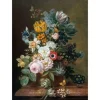 Art for the Home - Canvas - Stilleven met bloemen - 70x100 cm Online