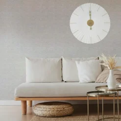 Art for the Home Klok Luxe wit en goud Hangende Klok Origami 60cm Outlet