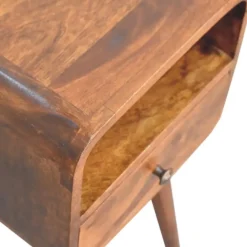 Artisan Furniture Massief Houten Kastanje Nachtkastje Sale