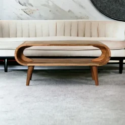 Artisan Furniture Solid hout Amaya Nordic Stijl Eikenlook Salontafel Sale