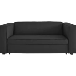 Dorel Home Asmund - Slaapbank 2-zits in antraciet linnenoptik Online