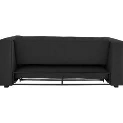 Dorel Home Asmund - Slaapbank 2-zits in antraciet linnenoptik Online