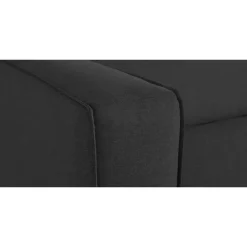 Dorel Home Asmund - Slaapbank 2-zits in antraciet linnenoptik Online