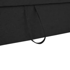 Dorel Home Asmund - Slaapbank 2-zits in antraciet linnenoptik Online