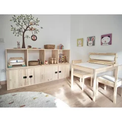 Astigarraga Dinamic Vakkenkast open - 2 vakken - PEFC grenen - 71x36cm Best