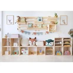 Astigarraga Dinamic Vakkenkast open - 2 vakken - PEFC grenen - 71x36cm Best