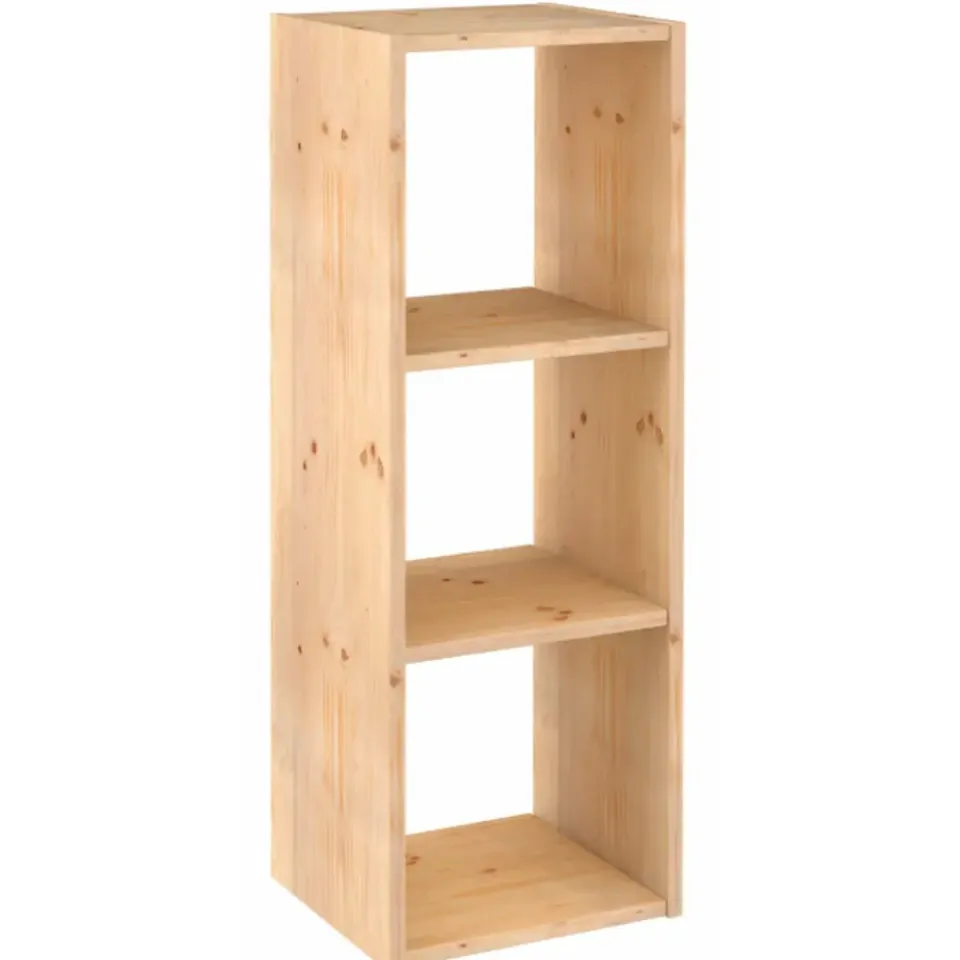 Astigarraga Dinamic Vakkenkast open - 3 vakken - PEFC grenen - 105x36cm Online