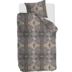 At Home by Beddinghouse Scene dekbedovertrek - 140x200/220 - Blauw Hot