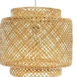 Atmosphera - Hanglamp gevlochten - Bamboe - Naturel Outlet