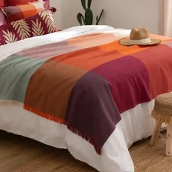 Atmosphera Bijzet krukje model Yucatan - beige - H40 cm Sale