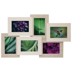 Atmosphera Collage fotolijst voor 6x foto- hout - beige Outlet