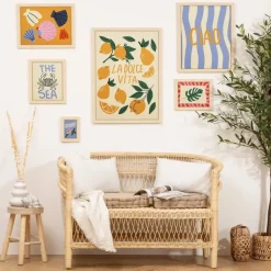 Atmosphera Fotolijstje - foto 13 x 18 cm - beige - mdf/glas Best