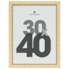 Atmosphera Fotolijstje - foto 30 x 40 cm - beige - mdf/glas Discount