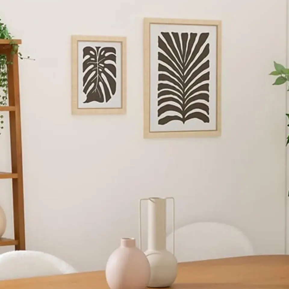 Atmosphera Fotolijstje - foto 30 x 40 cm - beige - mdf/glas Discount