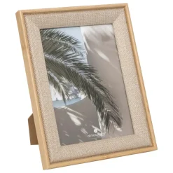 Atmosphera Fotolijstje - foto 13 x 18 cm - beige - mdf/glas Discount