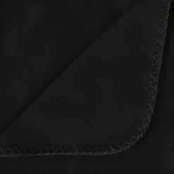 Atmosphera Plaid - zwart - polyester - 125 x 150 cm Hot