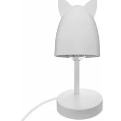 Atmosphera Tafellamp - met oortjes - wit - 18 x 31cm - bureaulamp Clearance