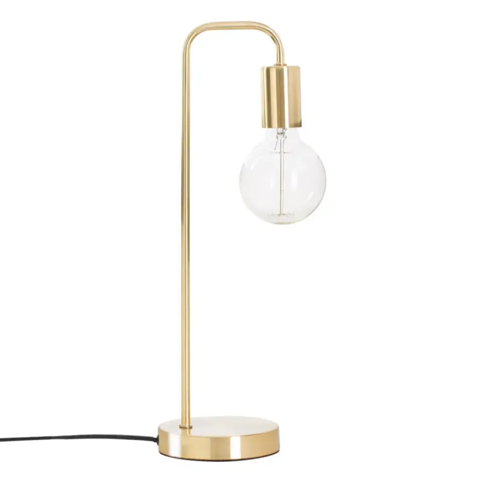 Atmosphera Tafellamp/bureaulamp Design Light - goud - 46 cm Online