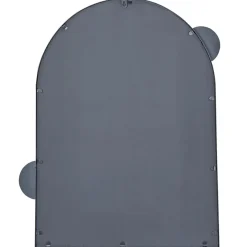 Beliani AULON - Wandspiegel - Zwart- 69 x 80 cm - Metaal Discount