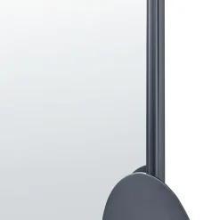 Beliani AULON - Wandspiegel - Zwart- 69 x 80 cm - Metaal Discount