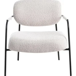 Beliani AUSVIKA - Fauteuil - Lichtbeige - Polyester Discount