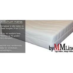 Merkloos Autobed - Racebed - Kinderbed - Street Racer - 236x119x68 cm - Blauw Best