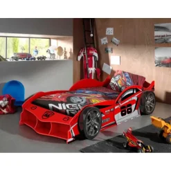 Vipack Autobed Max 90x200cm - rood Best