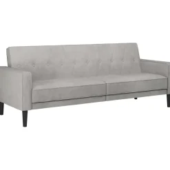Dorel Home Avon - Slaapbank 3-zits in lichtgrijze stof Hot