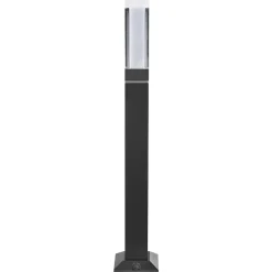 Beliani AWUNA - Tuinverlichting - Zwart - Aluminium Online