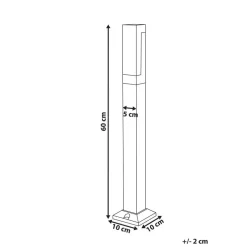 Beliani AWUNA - Tuinverlichting - Zwart - Aluminium Online