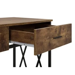 Beliani AYDEN - Consoletafel - Donkere houtkleur - MDF New