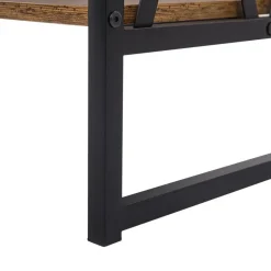 Beliani AYDEN - Consoletafel - Donkere houtkleur - MDF New