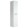 Badplaats Badkamerkast Venus 30 x 30 x 160 cm - Wit - Hangende Kolomkast met Online