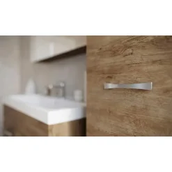 Badplaats Badkamermeubel Set Paso 80 x 40 cm - Bruin Eiken - Badmeubel met Best