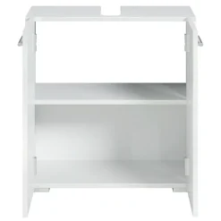 Badplaats Wastafel Onderkast Jupiter 60 x 30 x 60 cm - Wit - Badkamerkast – Clearance