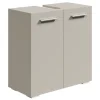 Badplaats Wastafel Onderkast Jupiter 60 x 30 x 60 cm - Beige - Badkamerkast – Outlet