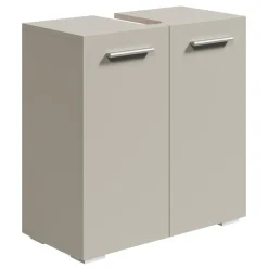 Badplaats Wastafel Onderkast Jupiter 60 x 30 x 60 cm - Beige - Badkamerkast – Outlet