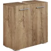 Badplaats Wastafel Onderkast Jupiter 60 x 30 x 60 cm - Bruin Eiken - New