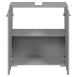 Badplaats Wastafel Onderkast Jupiter 60 x 30 x 60 cm - Mat Grijs - Badkamerkast Best