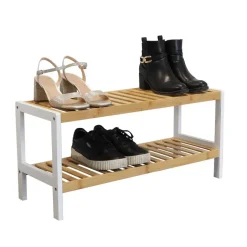 IVOL Bamboe schoenenrek 2 laags Best